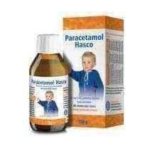 Paracetamol suspension 120mg / 5ml orange flavor 150g, liquid paracetamol, fever in children UK
