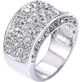 Pave eternity ring UK