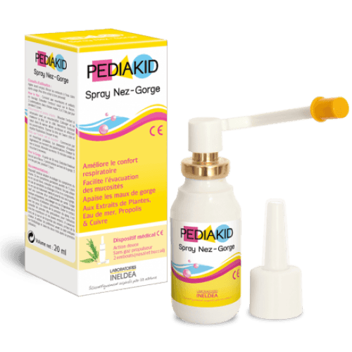 PEDIAKID NOSE and THROAT spray 20ml. UK