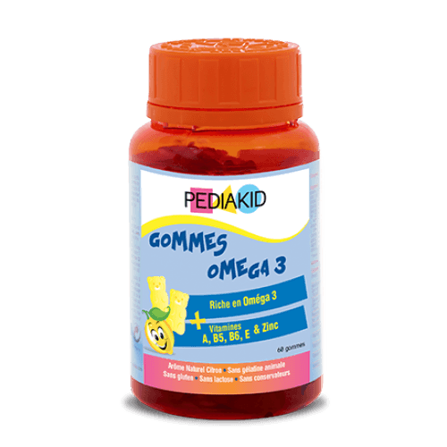 PEDIAKID OMEGA 3 chewing bears 60 pieces UK