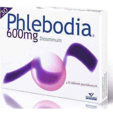 PHLEBODIA 600mg x 30 tablets, varicose veins UK