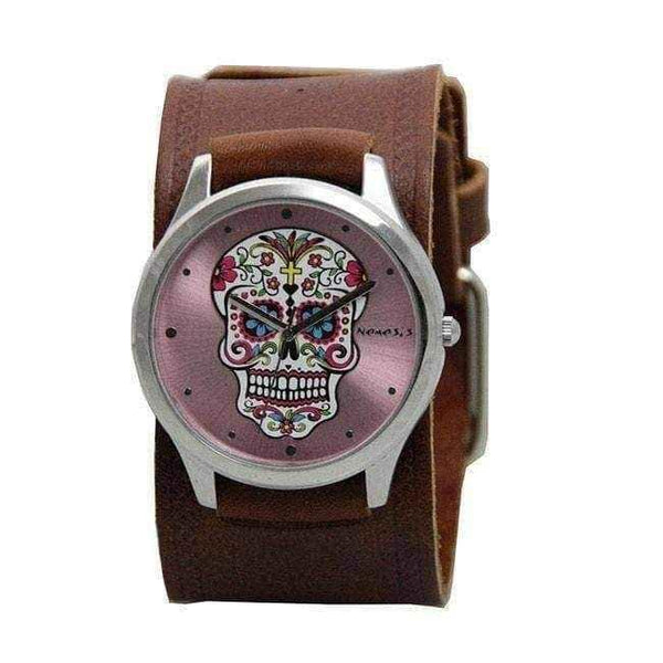 Pink Skull Watch UK