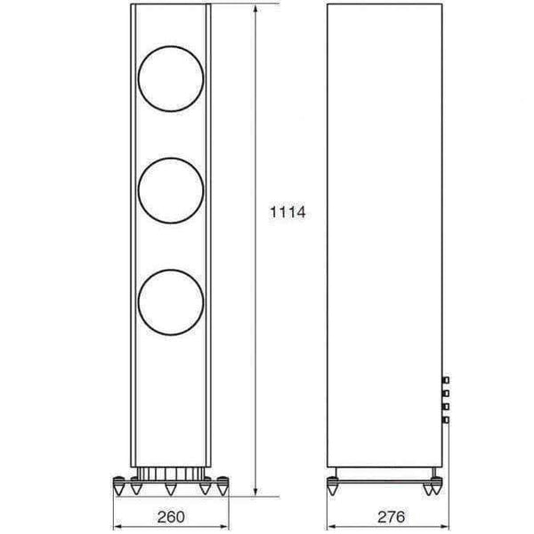 Pioneer S-71-K - Floor standing speaker 1 unit UK