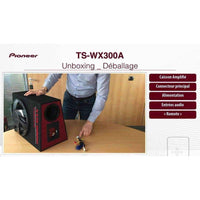 Pioneer ts wx300a | Pioneer 12 inch subwoofer | Pioneer 1300 watt sub UK