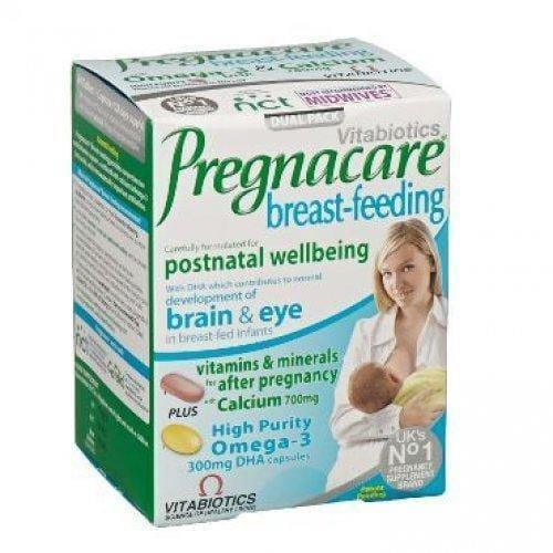 PREGNACARE FOR BREASTFEEDERS 56 tablets + 28 capsules, PREGNACARE BREAST - FEEDING UK