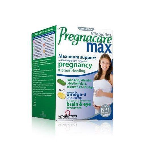 PREGNACARE MAX for pregnant women 56 tablets + 28 capsules UK