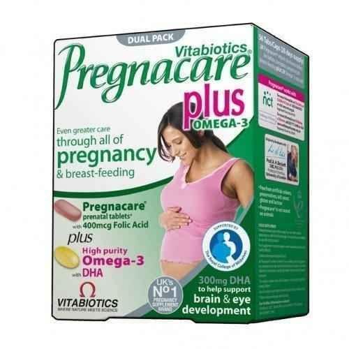 PREGNACARE PLUS OMEGA 3 for pregnant women 56 tablets UK