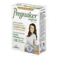 PREGNAKER ORIGINAL For pregnant women x 30 tablets 18 vitamins and minerals UK
