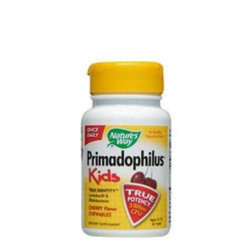 Primadophilus Kids - probiotics for children with cherry flavor 68mg, 30 tablets UK