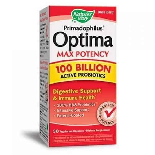 Primadophilus Optima Max Potency 30 billion active probiotics UK