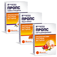 PROPS HONEY AND LEMON 18 propolis lozenges for a healthy throat UK