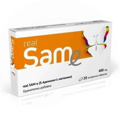 REAL SAM-E (S-Adenosyl-L-methionine) 20 tablets UK