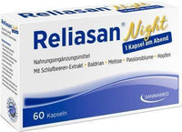 RELIASAN Night Ashwagandha, valerian, passion UK