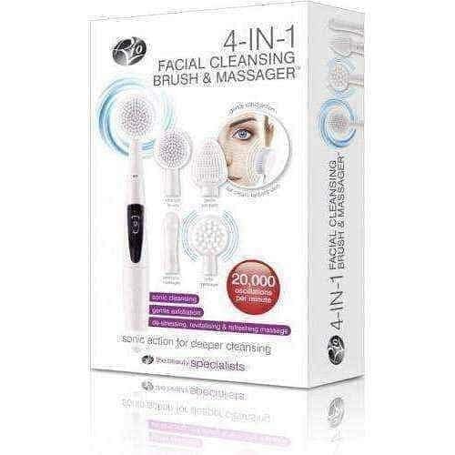 RIO 4in1 Facial Cleansing Brush and Massager x 1 piece UK