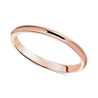 Rose gold band 14k UK