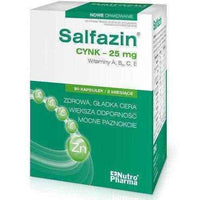 SALFAZIN x 90 capsules, hair skin and nails supplement, vitamins UK