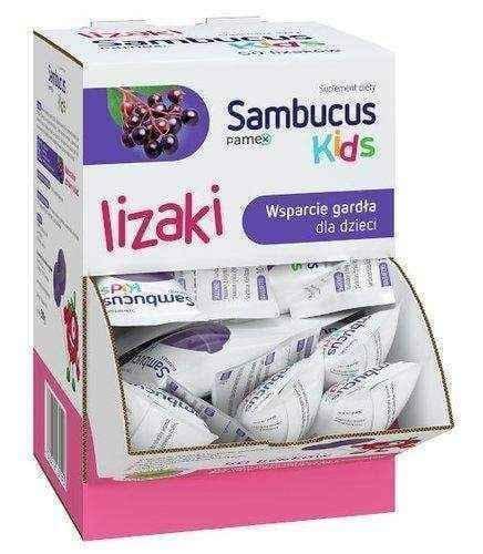 Sambucus Kids lollipops x 50 pieces UK