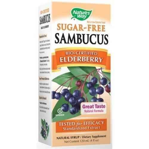 Sambucus (sugar-free) syrup, 120 ml UK