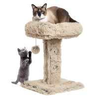 Scratch the surface | Cat Post Lounger with Sratching Surface UK