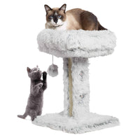 Scratch the surface | Cat Post Lounger with Sratching Surface UK