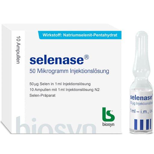 Selenium deficiency, sodium selenite, SELENASE injection UK