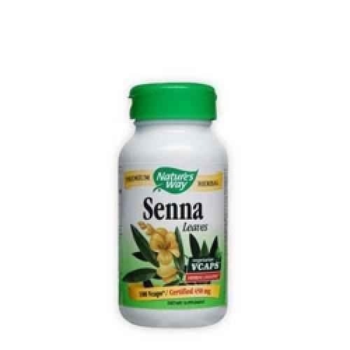 Senna Leaves 450 mg 100 capsules UK