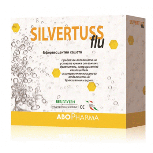 Silvertuss Flu 10 sachets / Silvertuss Flu UK