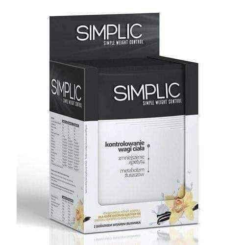 Simplic flavored with vanilla cream 30g x 10 sachets UK