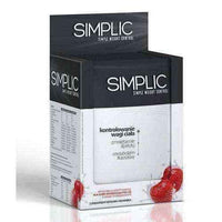 SIMPLIC with strawberry flavor 10 x 30g sachets UK