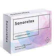 Sleep quality- Sanorelax x 30 pills, night awakening, jet lag, muscle rigidity, tremors UK