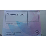 Sleep quality- Sanorelax x 30 pills, night awakening, jet lag, muscle rigidity, tremors UK