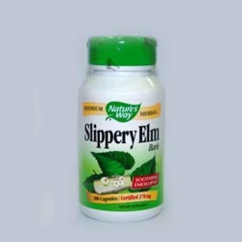 Slippery Elm 370 mg 100 Capsules, Red elm bark UK