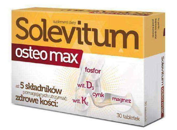 Solevitum Osteo Max x 30 tablets UK