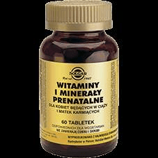 Solgar Vitamins and minerals prenatal x 60 tablets UK