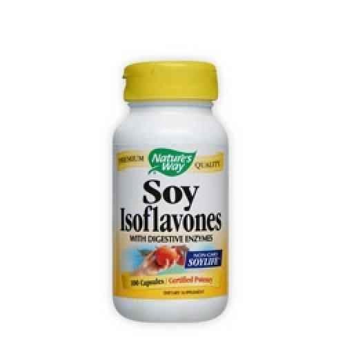 Soy isoflavones, 500 mg 100 capsules UK