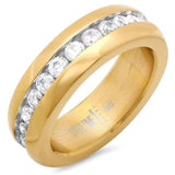 Stainless Steel Eternity Band UK