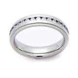 Stainless steel eternity band UK