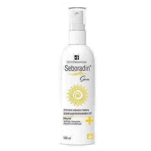 Sun protection for hair, SEBORADIN Sun UV protectant spray 100ml UK