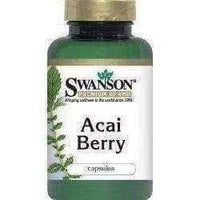 SWANSON acai berry 120 x 500 mg capsules UK