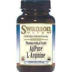 SWANSON AjiPure L-Arginine 500mg x 60 capsules UK