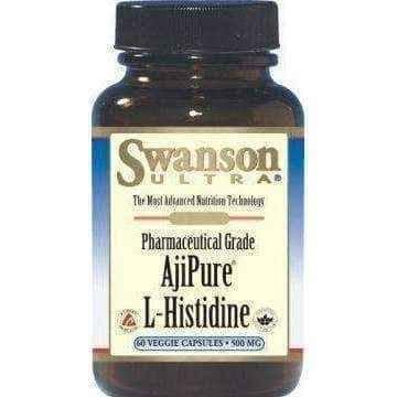 SWANSON AjiPure L-histidine 500mg x 60 capsules UK