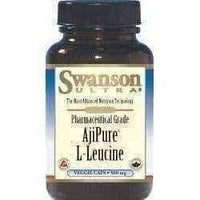 SWANSON AjiPure L-Leucine 500mg x 60 capsules, anabolic UK