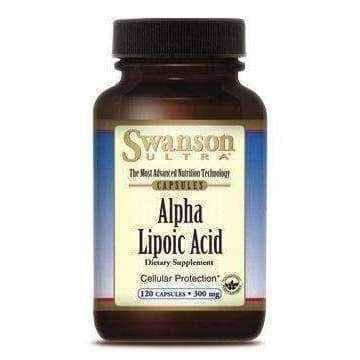 SWANSON ALA Alpha Lipoic Acid 300 mg x 120 capsules UK
