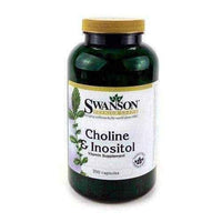 SWANSON Choline & Inositol x 250 capsules UK