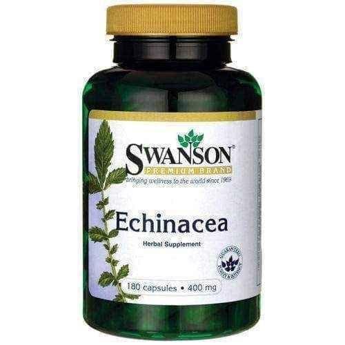 SWANSON Echinacea 400mg x 180 capsules UK