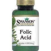 SWANSON Folic Acid 800μg x 250 capsules UK