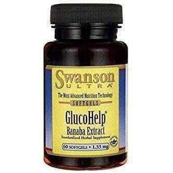 SWANSON GlucoHelp x 60 Capsules UK