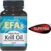 SWANSON Krill Oil (Krill Oil) x 60 capsules UK