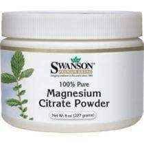 SWANSON Magnesium citrate 100% pure 227g UK