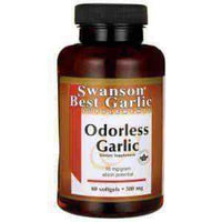 SWANSON odorless garlic (odorless garlic) 60 x 500 mg capsules UK